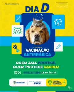 O Dia D de Vacinação Antirrábica