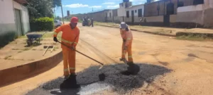Prefeitura de Águas Lindas realiza operação tapa-buraco nos Setores 03, 04 e região do Camping Clube