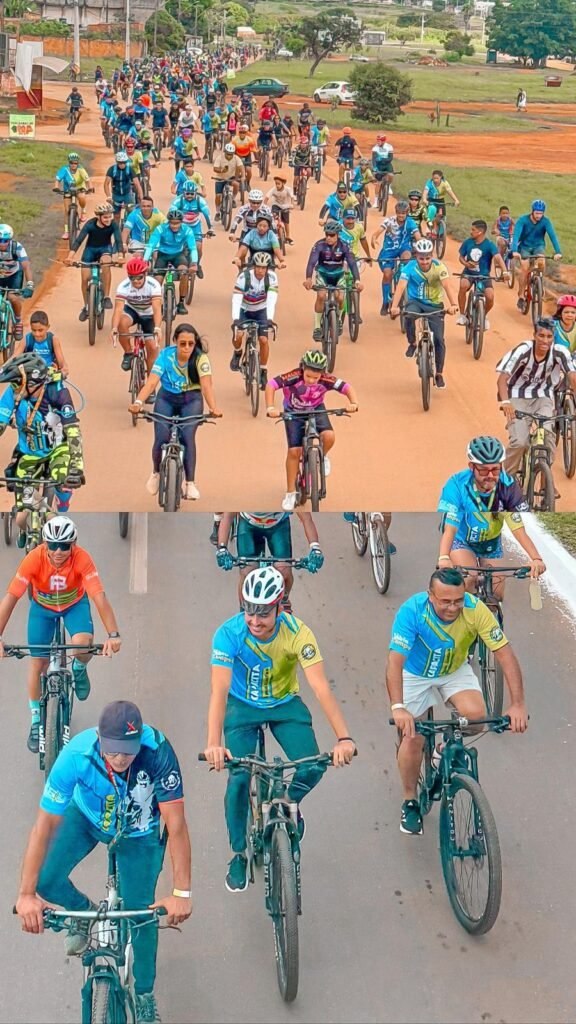 2º Passeio Ciclístico em Águas Lindas Celebra o Dia do Trabalhador com Grande Participação Popular