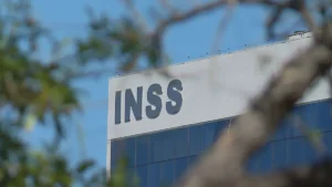 Prédio do Instituto Nacional do Seguro Social (INSS) em Brasília • Reprodução/CNN