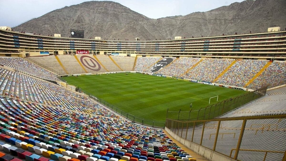 Estádio Monumental de Lima irá ser sede da final da Libertadores 2025. Foto: Divulgação