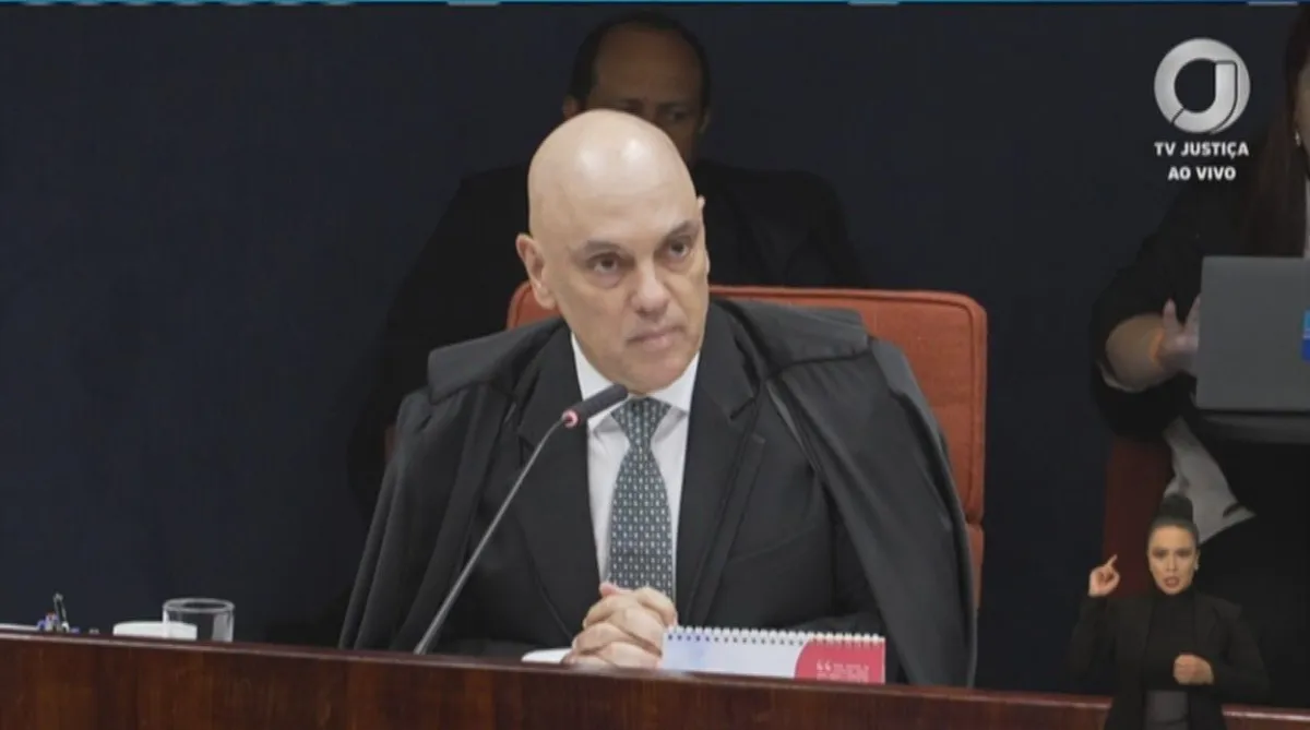 Alexandre de Moraes. • Reprodução