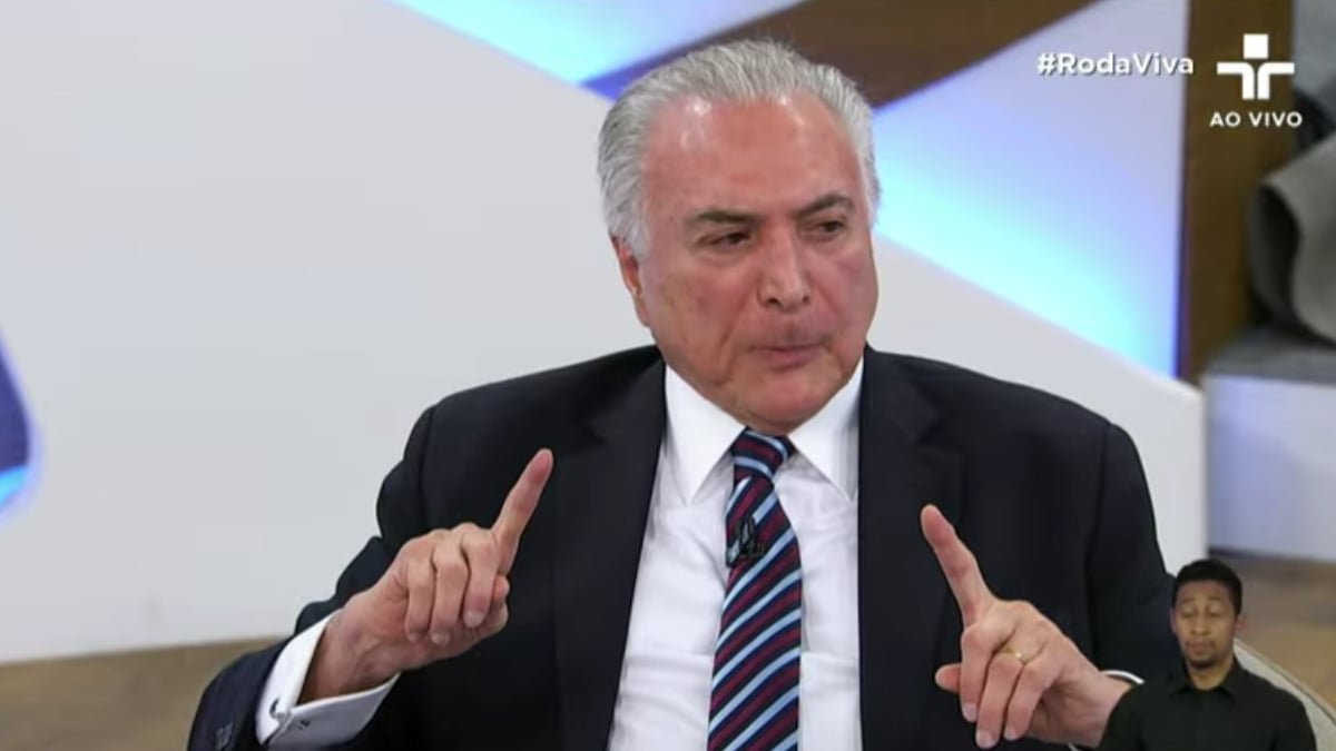 Temer confirma convite para disputar presidência pelo PSDB: 'Gentileza do Perillo' (Foto: Reprodução)