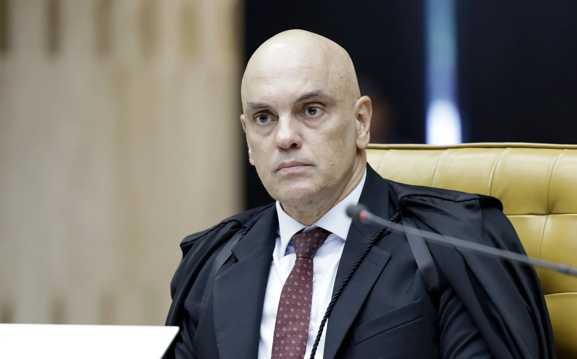 Alexandre de Moraes tem cartão bloqueado em função da Lei Magnitsky | Foto: Reprodução / STF