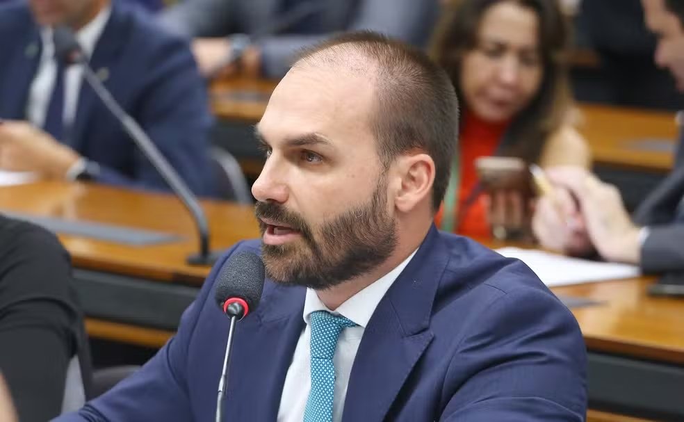 Eduardo Bolsonaro não pode votar estando nos Estados Unidos | Foto: Câmara dos Deputados