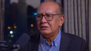 Ministro Gilmar Mendes, do STF, em entrevista ao "EsferaCast" • Reprodução/YouTube