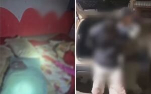 Jovem é suspeito de matar a esposa e deixar o corpo ao lado de bebê, em Águas Lindas de Goiás — Foto: Reprodução/TV Anhanguera