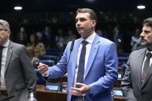 Posts contra Flávio foram publicados por deputados de esquerda • Carlos Moura/Agência Senado