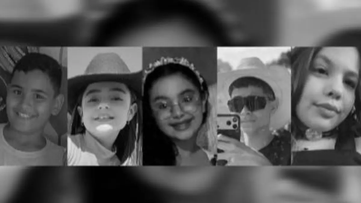Da esqueda para a direita: Ezequiel, Isadora Castro, Isadora Monteiro, Lucas e Maria - (Foto: reprodução/redes sociais)