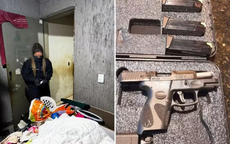 Operação da Polícia Civil de Goiás cumpre mandados de prisão e de busca contra suspeitos de tráfico de drogas e lavagem de dinheiro. — Foto: Divulgação/Polícia Civil de Goiás