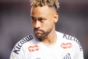Neymar despistou sobre aposentadoria (Foto: Raul Baretta/Santos FC)