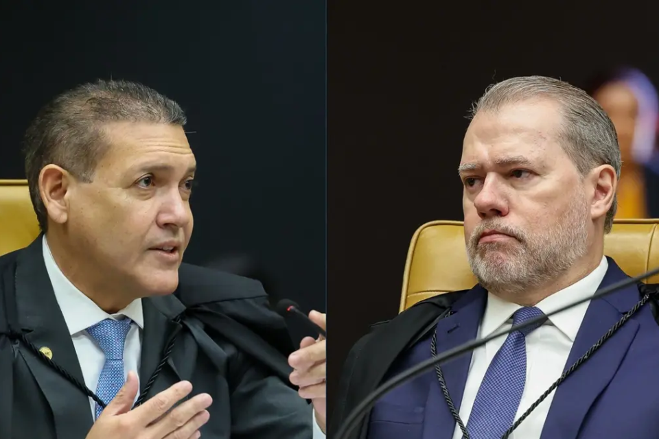 Nunes Marques se declara impedido e Toffoli suspeito; entenda a diferença (Fotos: STF)