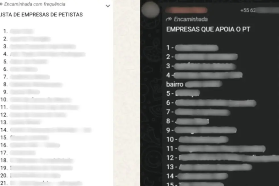 Listas de boicote e relatos de demissões por política repercutem em Goiás após eleições (Foto: reprodução)